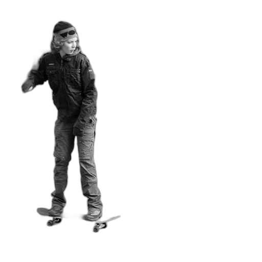 jacket, staff, mask, 3d render transparent PNG cut-out