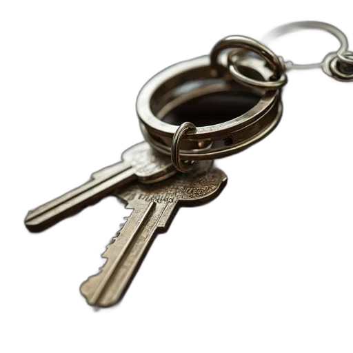 jewelry, jacket, keyring, ring transparent PNG cut-out