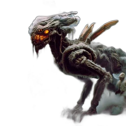 dragon, creature, animal, concept art transparent PNG cut-out