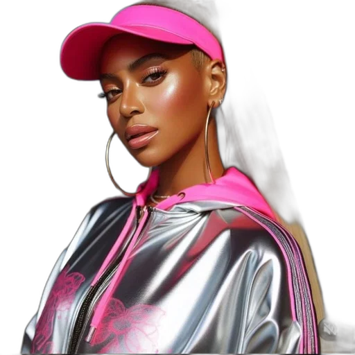 jacket, hat, face, concept art transparent PNG cut-out