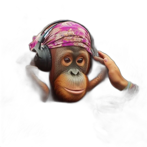 hat, animal, mask, staff transparent PNG cut-out