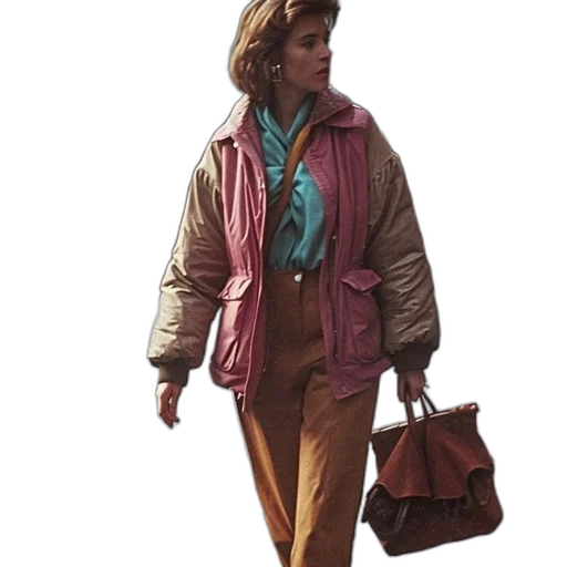 jacket, staff, dress, concept art transparent PNG cut-out
