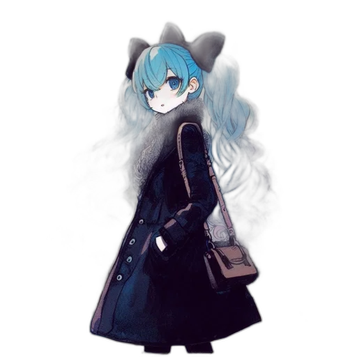 jacket, staff, dress, mask transparent PNG cut-out