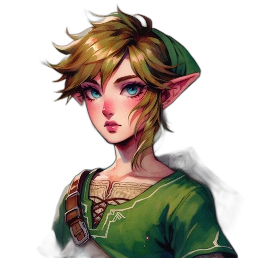 face, staff, dress, crown transparent PNG cut-out