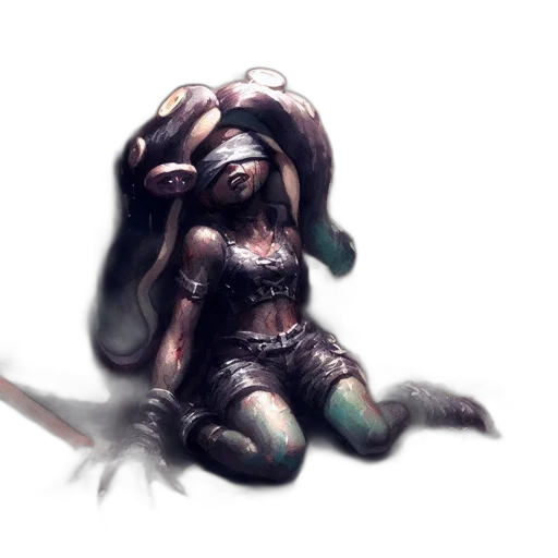 weapon, creature, sword, concept art transparent PNG cut-out