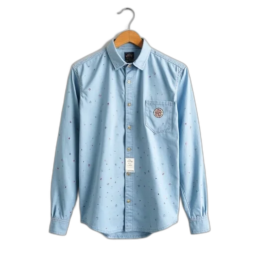 jacket, blue, casual, long-sleeved transparent PNG cut-out