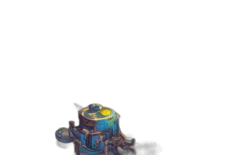 robot, weapon, bottle, car transparent PNG cut-out