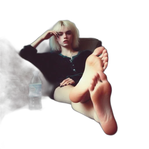 shoes, photorealistic, concept art, vaporwave transparent PNG cut-out
