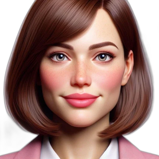 face, robot, staff, photorealistic transparent PNG cut-out
