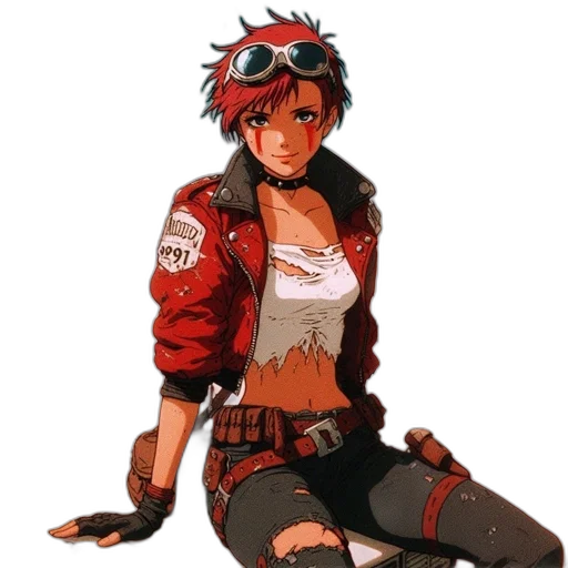 jacket, weapon, staff, concept art transparent PNG cut-out