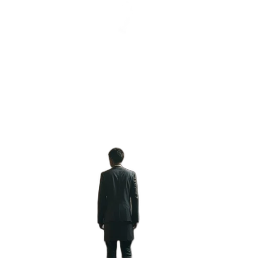 jacket, staff, robot, umbrella transparent PNG cut-out