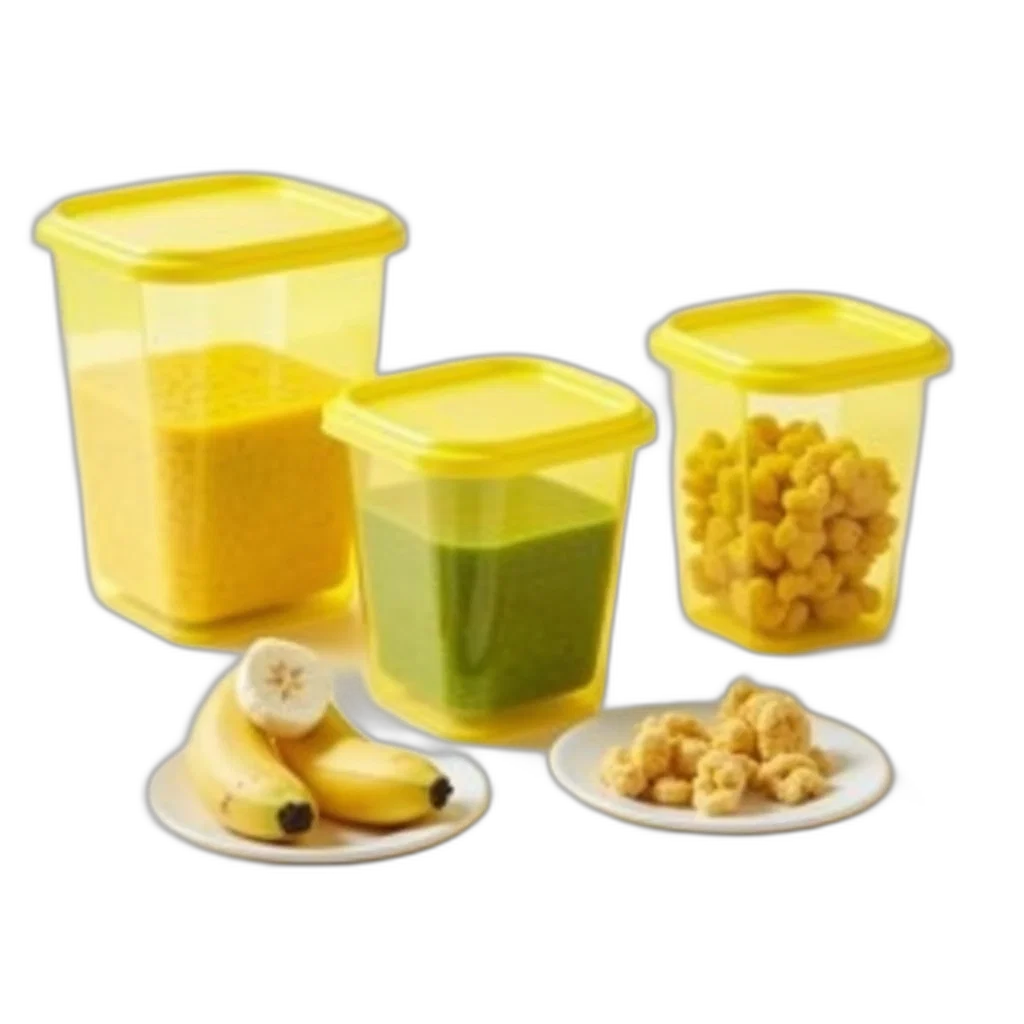 food, 3d render, golden, set transparent PNG cut-out