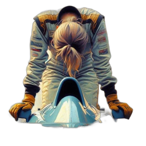 jacket, robot, face, dress transparent PNG cut-out