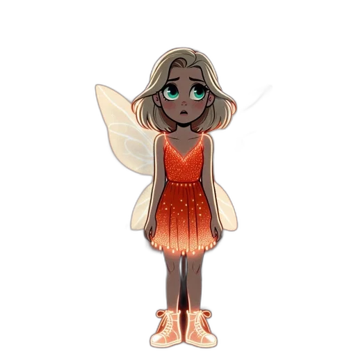 dress, creature, staff, animal transparent PNG cut-out