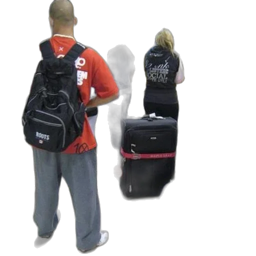jacket, group, people, waiting transparent PNG cut-out
