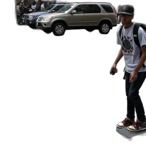 shoes, hat, car, robot transparent PNG cut-out