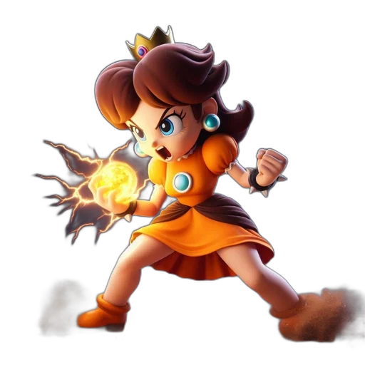 staff, weapon, crown, dress transparent PNG cut-out