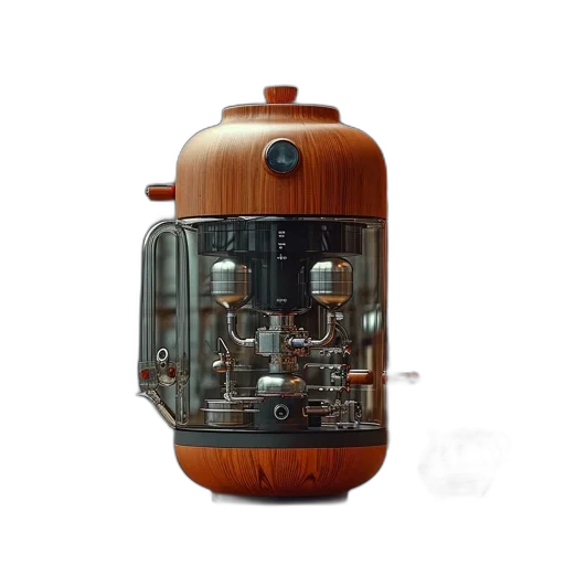 robot, bottle, 3d render, concept art transparent PNG cut-out