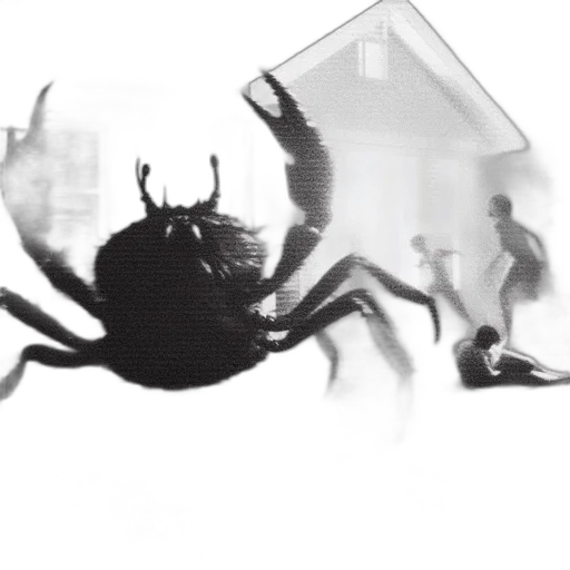 creature, animal, concept art, 3d render transparent PNG cut-out