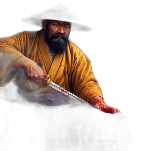 sword, staff, weapon, hat transparent PNG cut-out