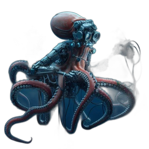 creature, robot, animal, concept art transparent PNG cut-out