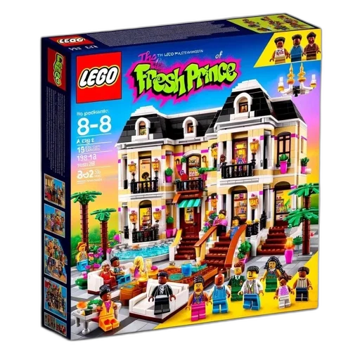 lego, set, box, features transparent PNG cut-out