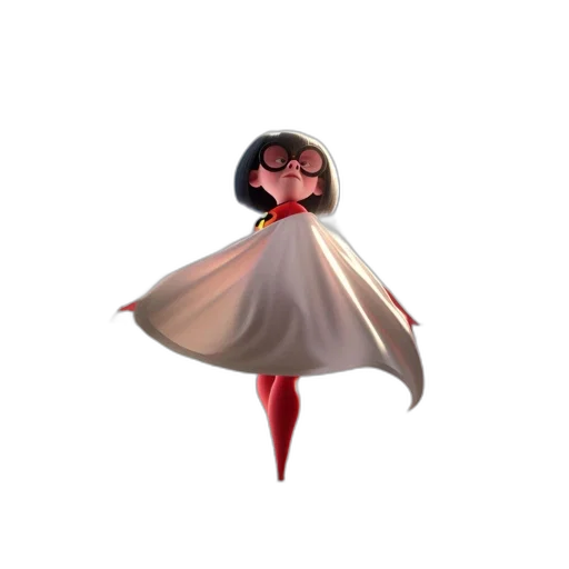 dress, mask, staff, umbrella transparent PNG cut-out