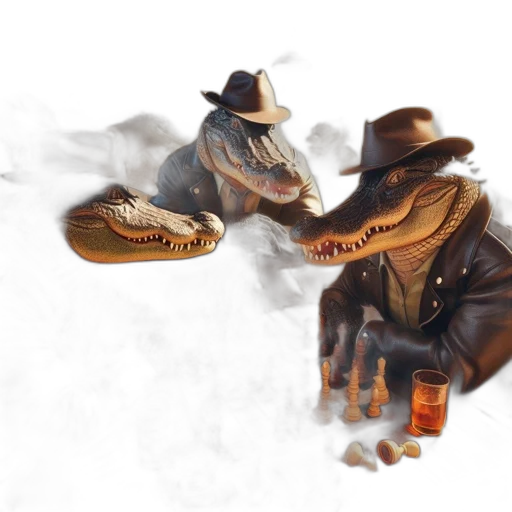 shoes, dragon, hat, jacket transparent PNG cut-out