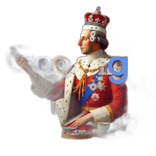 crown, staff, jacket, sword transparent PNG cut-out