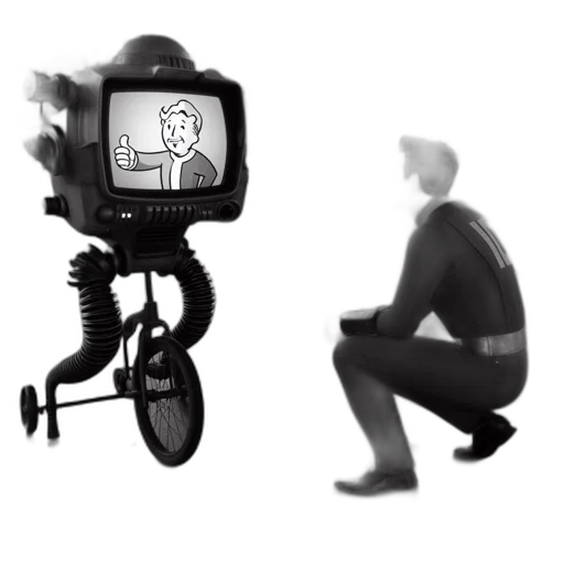 robot, staff, furniture, weapon transparent PNG cut-out