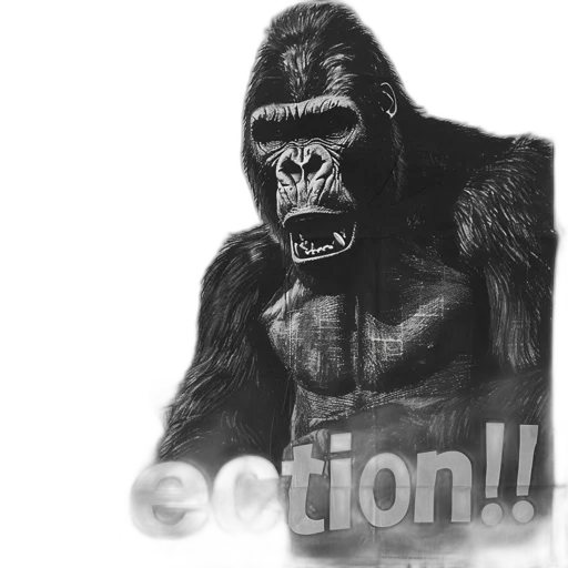 animal, creature, comic book art, concept art transparent PNG cut-out