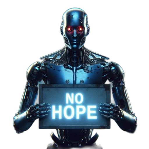 robot, cyberpunk, concept art, 3d render transparent PNG cut-out