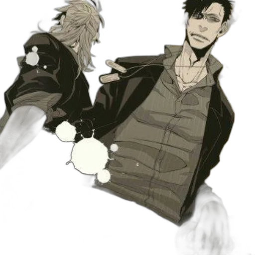 jacket, weapon, staff, concept art transparent PNG cut-out