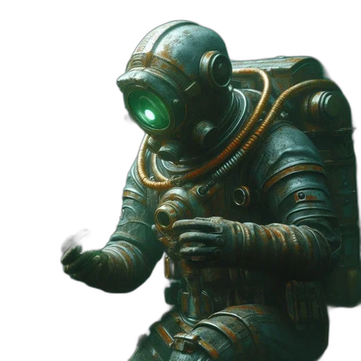 robot, creature, mask, concept art transparent PNG cut-out