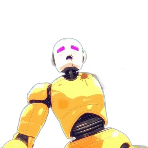 robot, staff, creature, animal transparent PNG cut-out