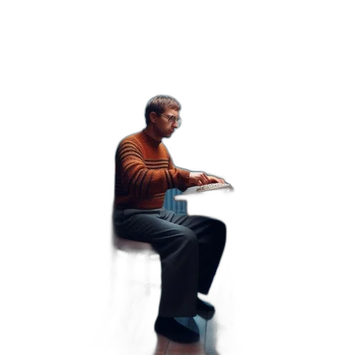 furniture, jacket, robot, staff transparent PNG cut-out