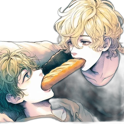 food, mask, watercolor, anime transparent PNG cut-out