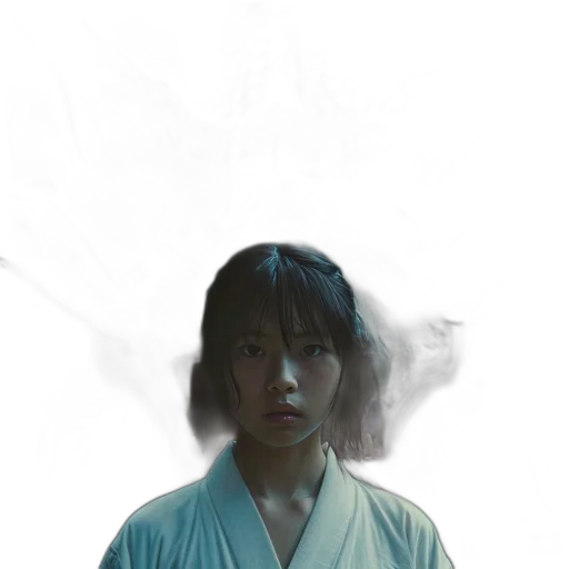 face, mask, staff, creature transparent PNG cut-out