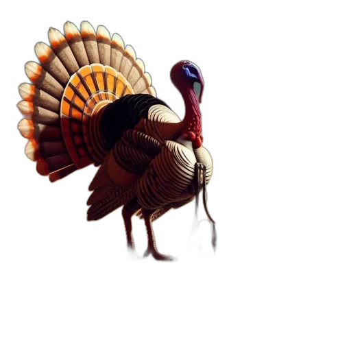 animal, food, creature, 3d render transparent PNG cut-out