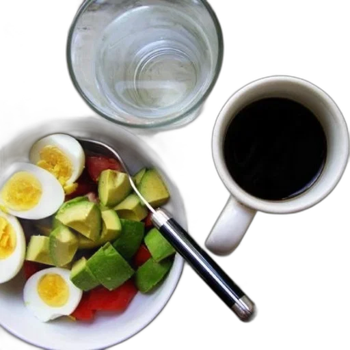 food, breakfast, bowl, eggs transparent PNG cut-out