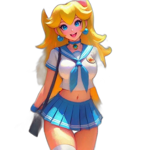 dress, staff, weapon, robot transparent PNG cut-out