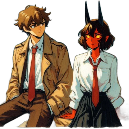 jacket, concept art, anime, pixel art transparent PNG cut-out