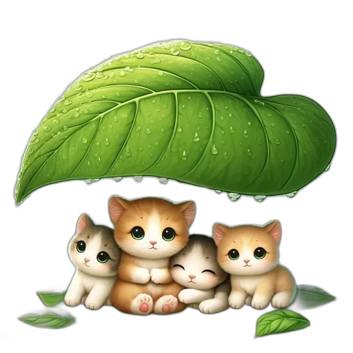 food, animal, photorealistic, oil painting transparent PNG cut-out