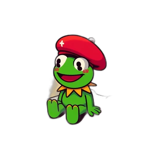 hat, staff, creature, animal transparent PNG cut-out