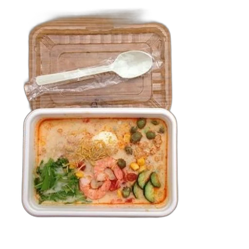 food, container, creamy, soup transparent PNG cut-out