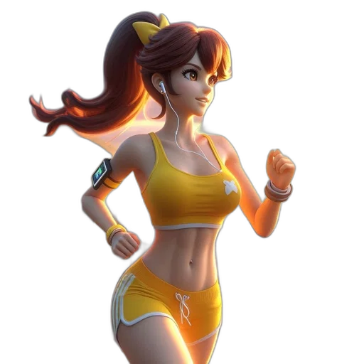 concept art, 3d render, fantasy art, anime transparent PNG cut-out