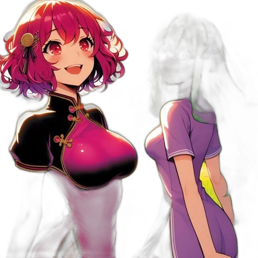 dress, crown, jacket, creature transparent PNG cut-out