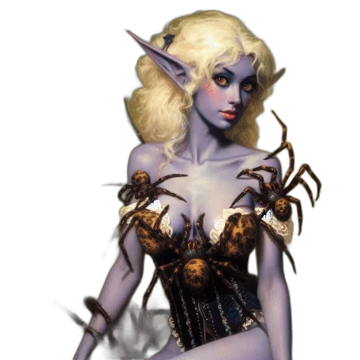 dress, fantasy art, concept art, pixel art transparent PNG cut-out