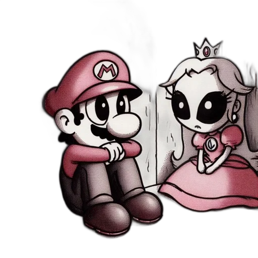 crown, mask, robot, dress transparent PNG cut-out