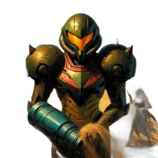 robot, weapon, mask, sword transparent PNG cut-out